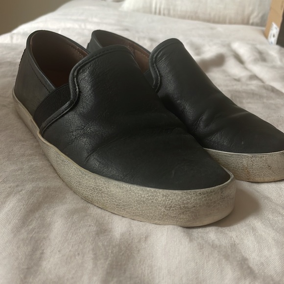 Frye Dylan Slip-on Sneakers Size 7 Black Loafers - Picture 4 of 4